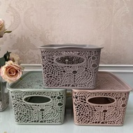 (12 Pcs) HAPPY BASKET 12L 16L Multipurpose Aesthetic Storage Box High Quality