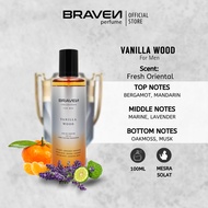 BRAVEN Perfume For Men Perfume Perfum Lelaki Tahan Lama Minyak Wangi Lelaki Vanilla Wood Bau Fresh O
