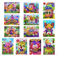 DIY 3D Mosaic Foam Sticker Art And Craft Goodie Bag Kids Birthday Party