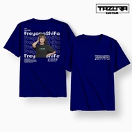 SUNOPY - Kaos JKT48 FREYA / Cotton Combed 30s Premium / Kaos Distro Murah / Kaos Kekinian / Kaos Tre