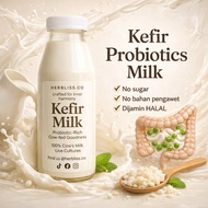 Original Kefir Milk 250ml – Authentic Sour & Tangy, Halal Live Probiotics.