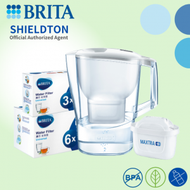 BRITA - Aluna 3.5L water filter 濾水壺配 1+ 9 件濾芯(白色)