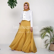 Ready Celana Kulot Wanita Fariza Palazzo Pants Kulot Payung Lebar