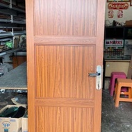 Pintu Aluminium Serat Kayu Panel ACP