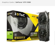 99% New ZOTAC GeForce® GTX 1080 AMP Edition