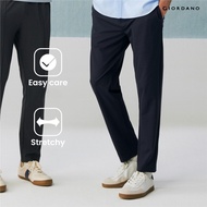 Giordano Mens กางเกงผู้ชาย Stretch Slim Fit Trouser (Blue Classics Collection) 01115130001 กางเกงขาย
