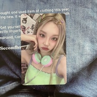 (((G) I-DLE Girl Baby i feel kms3.0 Bonus Card Song Yuqi Photo Card Mint Qiduo Baamine Qi