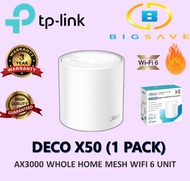 TP-LINK DECO X50 AX3000 WHOLE HOME MESH WIFI 6 UNIT