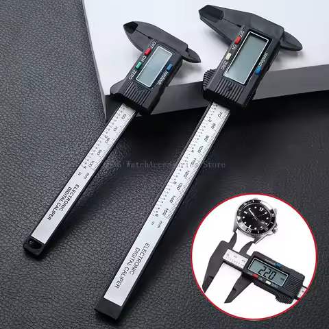 Mini Text Play Caliper Student Vernier Ruler Digital Display Caliper Plastic Vernier Caliper Measuri