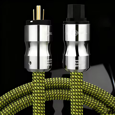 Krell CRYO-156 Power Cable 12AWG Audiophile 5N OFC Cord EU Schuko US Audio CD Amplifier AMP PowerCor