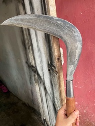 Arit sabit kawung balik mipih/damaskus asli