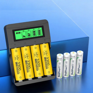 Delipow | ไมโครโฟนกล้องของเล่น KTV แบตเตอรี่ชาร์จไฟ AAA