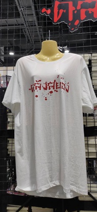 [Junji Ito] เสื้อ Special Collection "คลังสยอง" สีขาว (ไซส์ XL รอบอก 42 นิ้ว)