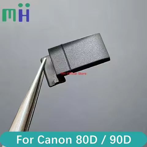 Original NEW For Canon EOS 80D 90D Bottom Plug Rubber Cover Next to Battery Door EOS80D EOS90D Camer