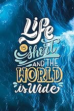 Notebook XS Adventure sea 6x9 in (15x22 cm) 88 squared pages