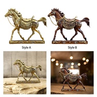 [mojotorw7] Horse Statue Horse Figurine Micro Landscape Collection Sculpture for Office