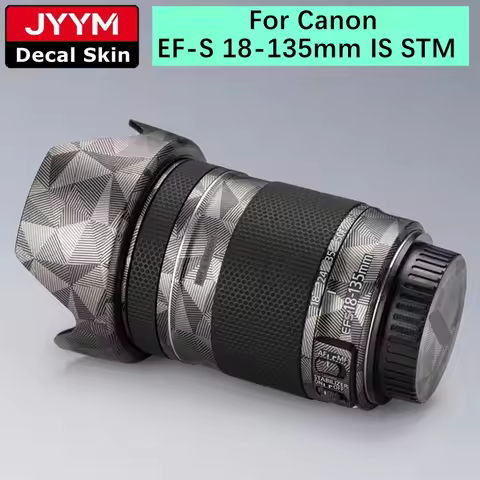 Customized Sticker For Canon EF-S 18-135mm IS STM Decal Skin Camera Lens Vinyl Wrap Film Protector C