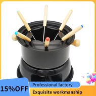 Chocolate Fondue Maker Set Multifunction Carbon Steel Ice Cream Chocolate Cheese Hot Pot Melting Pot Fondue Set