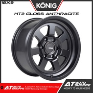 (1PC) KONIG HT2 GLOSS ANTHRACITE 18X9J ET0 6X139.7 SPORTRIM SPORTRIMS RIM RIMS WHEEL WHEELS