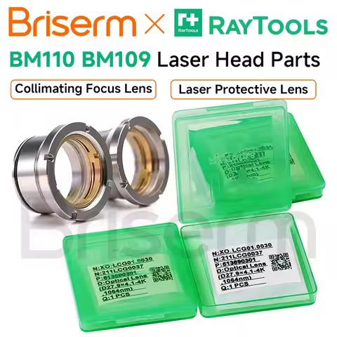 Raytools BM110 BM109 Laser Head Parts 27.9x4.1 24.9x1.5 Laser Protective Lens D28 D30 F100 F150 Lase