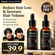Dr. Lan Black Sesame Hair Growth Serum Reduce Hair Loss Strengthen Roots Support Hair Growth 10X