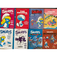 現貨快速出貨 8本裝藍色小精靈英文版 The Smurfs  漫畫繪本故事 漫畫書 全彩繪本故事