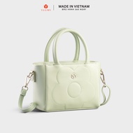 Túi Yuumy ( Thời trang nữ họa tiết bông hoa - Túi xách da Seasand YTX66)