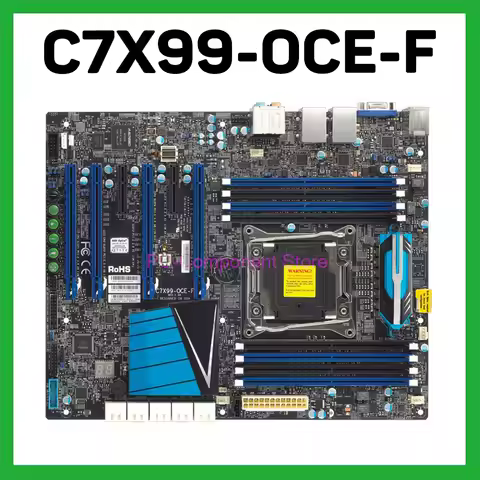 C7X99-OCE-F For Supermicro Desktop Motherboard Core i7 E5-1600/2600 v3/V4 Processor LGA2011 DDR4 PCI