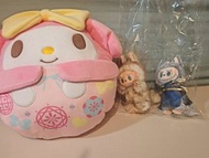 My Melody 絨毛娃娃 + 其他玩偶
