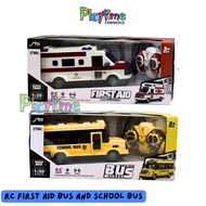 Anding's RC Bus Remote Control Ambulance School Bus Full Function