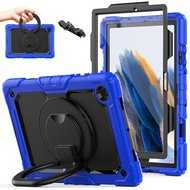 for Samsung Galaxy Tab A8 10.5 inch 2022 Case with 360 Rotating Multi-Functional Hand Ring Shoulder Strap Case for Galaxy Tab S8 11,Tab S7 11,Tab A7 10.4,Tab A7 Lite