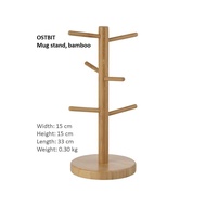 MUG IKEA 6 UNIT CAWAN IKEA (FRAGRIK) with holder