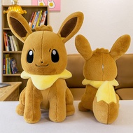 Hot Jual Pocket Monster Eevee Family Plush Toy Anime Eevee Doll
