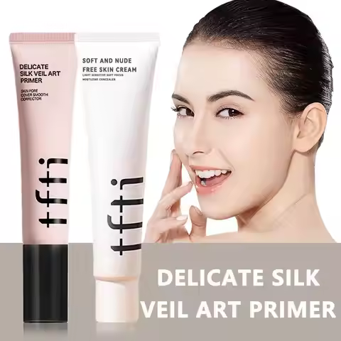 TFIT Base Primer Facial Cosmetic Light Oil-free Skin Pores Liquid Foundation Invisible Pores Cover S