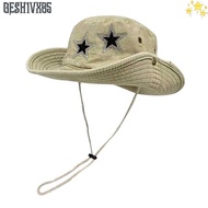 GESH1VX65 Grunge Cowboy Hat, Lightweight Comfortable Grunge Cowgirl Hat,  Breathable Cute Soft Hat A