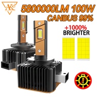 D1S D3S LED Car Headlight Bulb 5800000LM 100W D2S LED CANbus D8S D4S Car Lamps HID Xenon Upgrade Kit