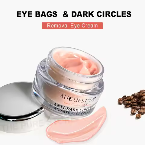 AUQUEST Eye Bags Dark Circles Eye Cream Under Eye Skin Care Caffeine Brightening Peptide Firming Eye
