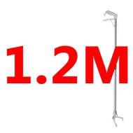 1.5M/1.2M Snake Clamp Catcher Stainless Steel Snake Tongs Clamp Foldable Snake Catcher Lock Handling