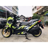 X-max Sticker Set Fierce Bull Pattern