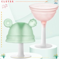 CLEVERHD Baby Mushroom Teether, Silicone Snack Bowl Baby Teething Toys, Cute Multi-color Anti-hand S