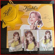 SQ1 3PCS/Set I-DLE YUQI LOMO Card KIEHL'S Endorse Postcard Collection Star Peripheral QS1