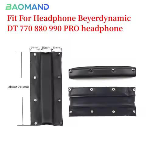 Replacement 1Pc Headband Cover For Headphone Beyerdynamic DT 770 880 990 PRO Headphone Earphone Acce