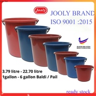 JOOLY  Baldi Air / Basket  Plastic Pail / BRAND 1-6 gallon Bucket / Pail / Baldi / Bucket