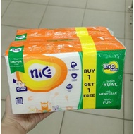 Nice buy 1 get 1 multipurpose kitchen towel hand towel kitchen oil tissue hand towel kitchen towel p