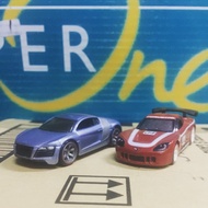 Hotwheels speed machines corvette c6-r,Audi r8