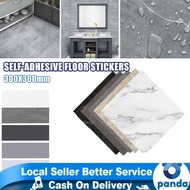 PVC Vinyl Tiles Flooring For Home Decor Marble Tiles For Household Self Adhesive Flooring 30*30cm
