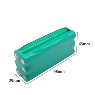 Puantes แบตเตอรี่เครื่องดูดฝุ่นหุ่นยนต์ 14.4V Ni-MH 2000mAh หุ่นยนต์ที่ใช้ใน Vbot T270/211 AUTOBOT M