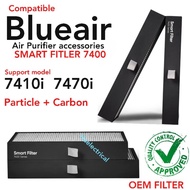 BLUEAIR AIR PURIFIER HEALTH PROTECT SMART FILTER 7400i with smart RFID senser