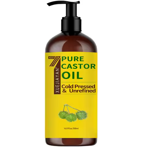 100% Pure And Castor Oil For Eyelashes Hair Growth, And Eyebrows - Carrier Oil For Essential Oils, A