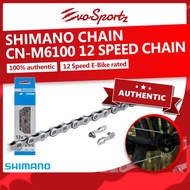 Shimano Chain CN-M6100 12 Speed Chain | Bicycle 12 Speed Hyperglide HG Drivetrain Gear